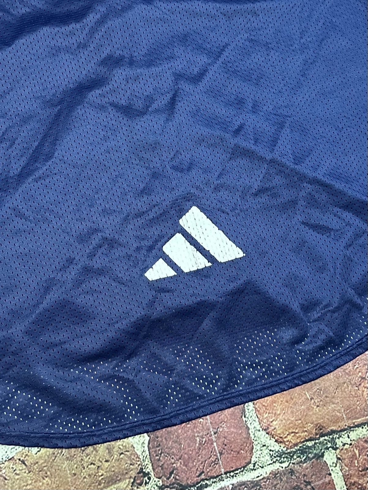 Adidas Vintage Adidas Team Baseball Jersey Blue Mesh Blank 90s Size US XL / EU 56 / 4 - 4 Thumbnail