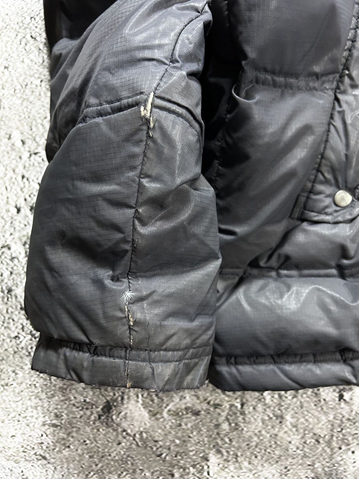 Adidas × Vintage Adidas vintage grey down puffer jacket small logo 2000s Size US XL / EU 56 / 4 - 6 Thumbnail