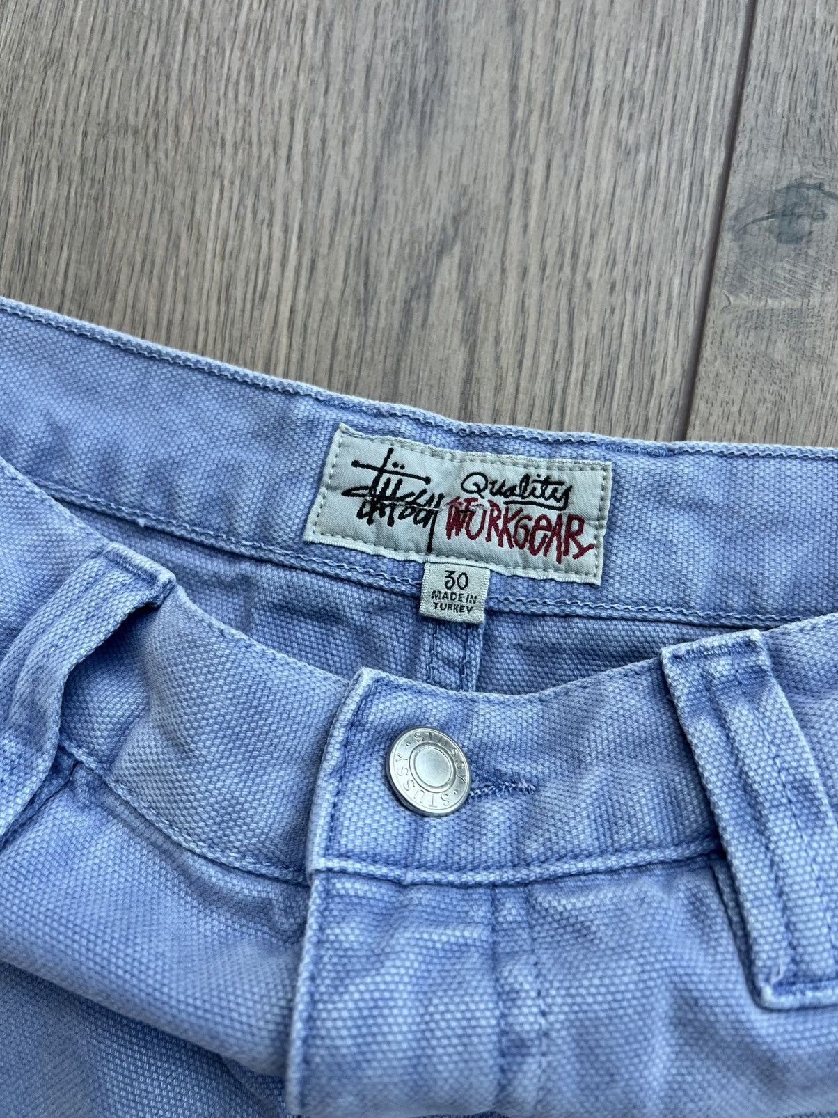 Stussy Stussy Canvas Double Knee Work Pant 30 Size US 30 / EU 46 - 4 Thumbnail
