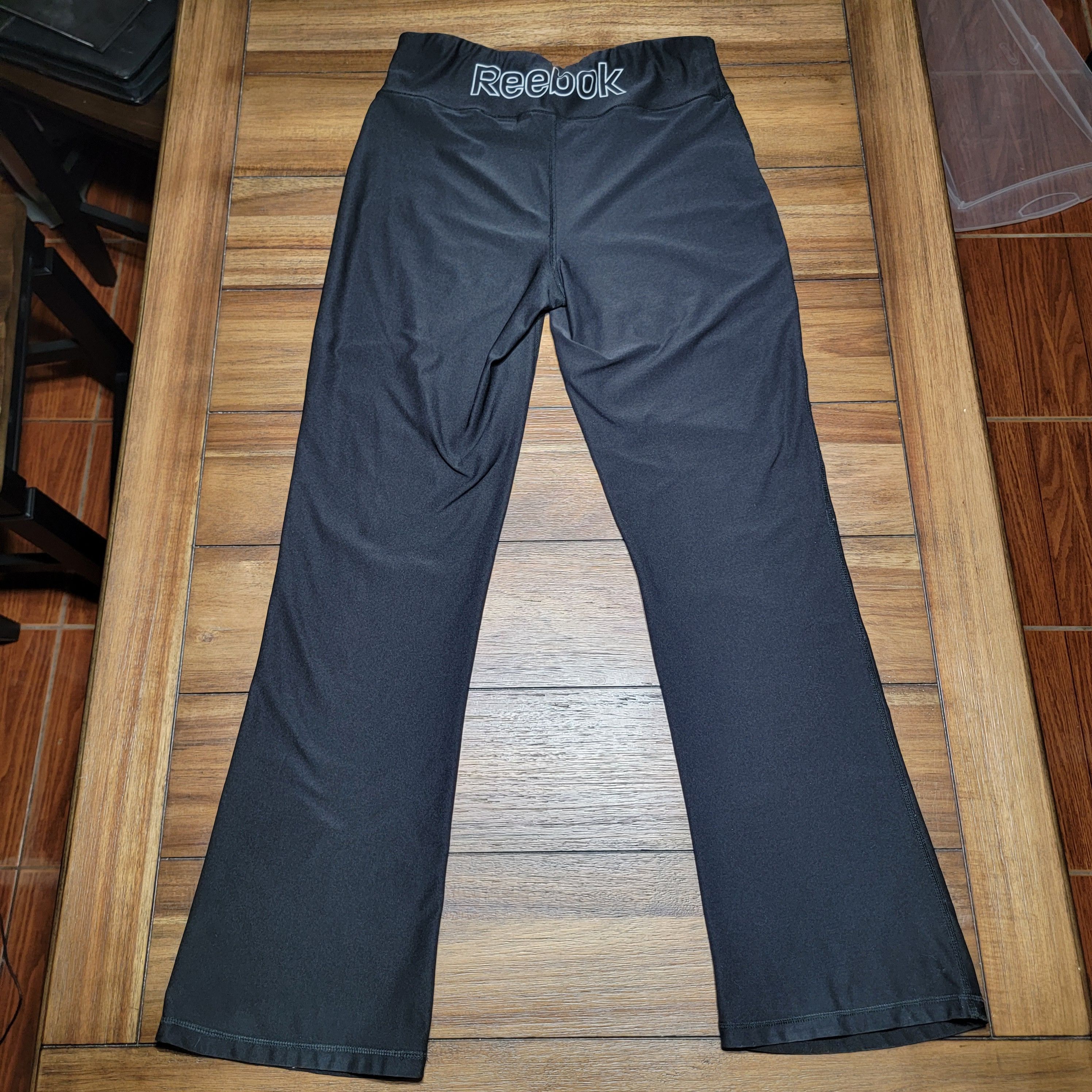 Reebok Reebok Black Athletic Leggings - Size Large Size 30" / US 8 / IT 44 - 4 Thumbnail
