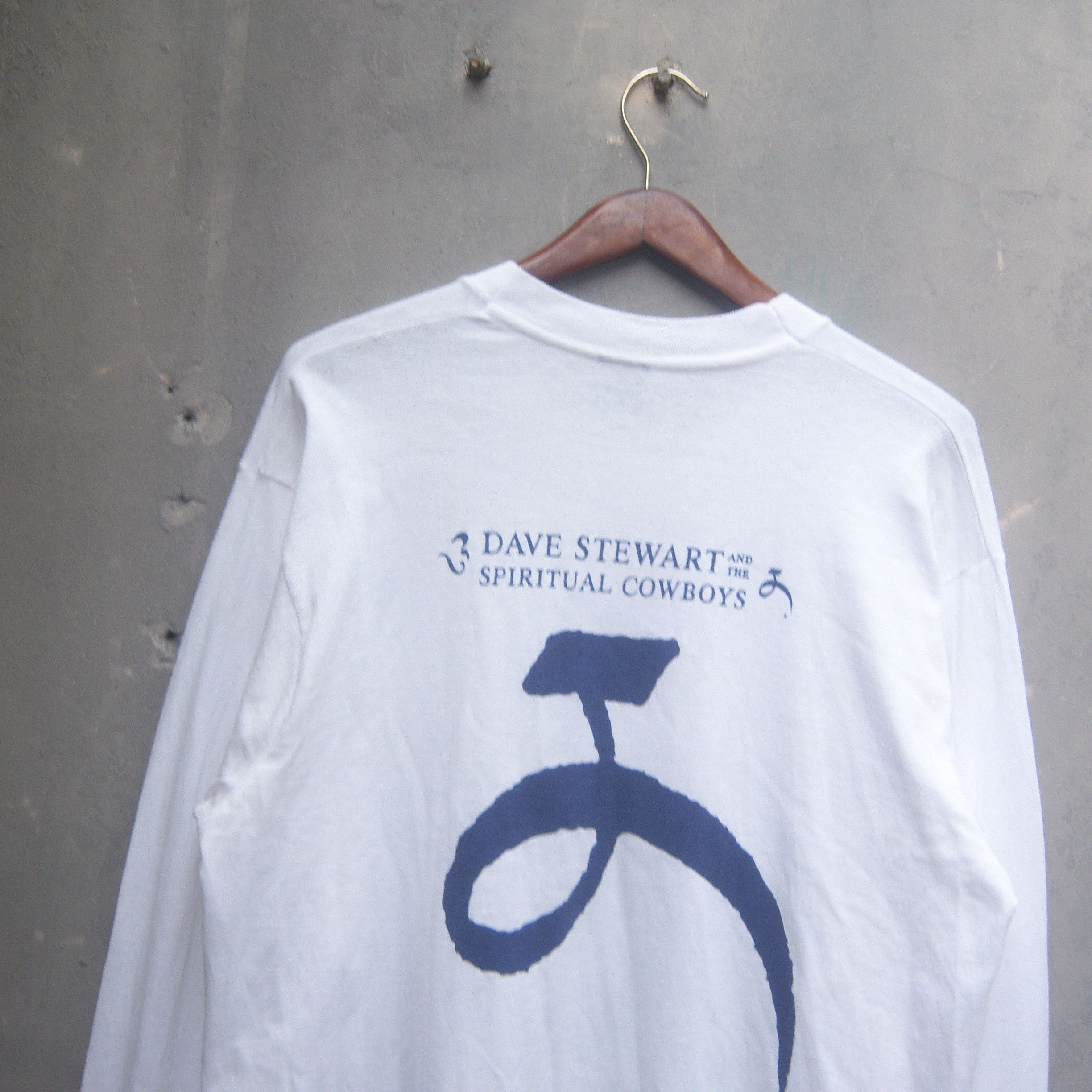 Band Tees Dave Stewart And The Spiritual Cowboys 1991 / Eurythmics Size US XL / EU 56 / 4 - 14 Thumbnail