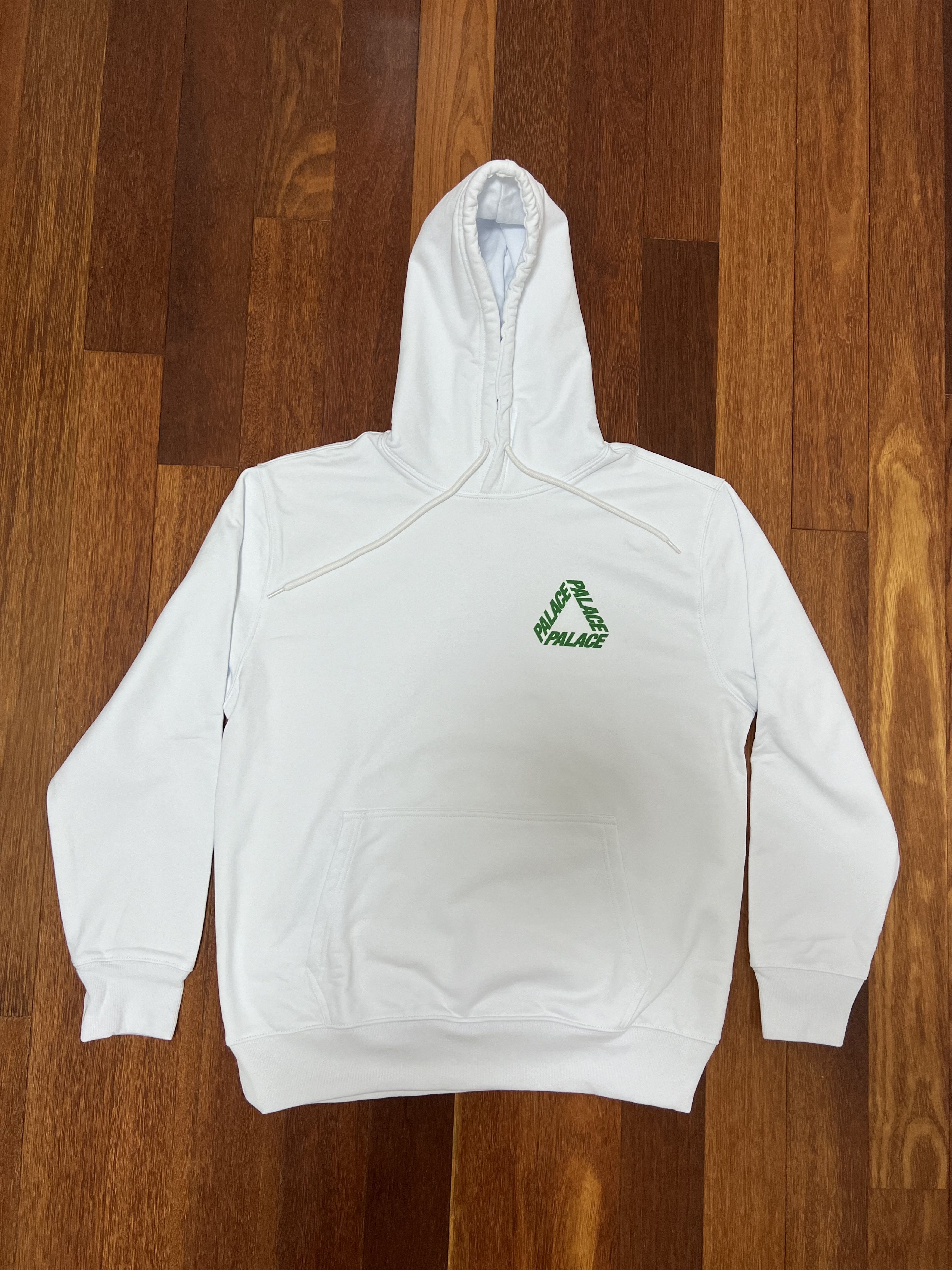 Palace 💚 2019 Palace Flocka P3 Hoodie White Large NEW Size US L / EU 52-54 / 3 - 4 Thumbnail