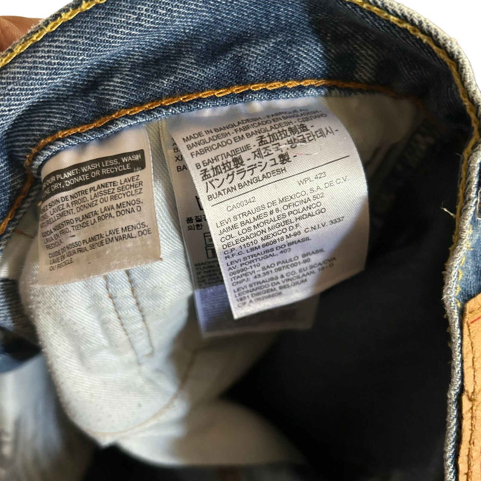 Levi's Levi's 505 Regular Fit Denim Jeans Men's Size 34x30 Y2K Rare Size US 34 / EU 50 - 12 Thumbnail