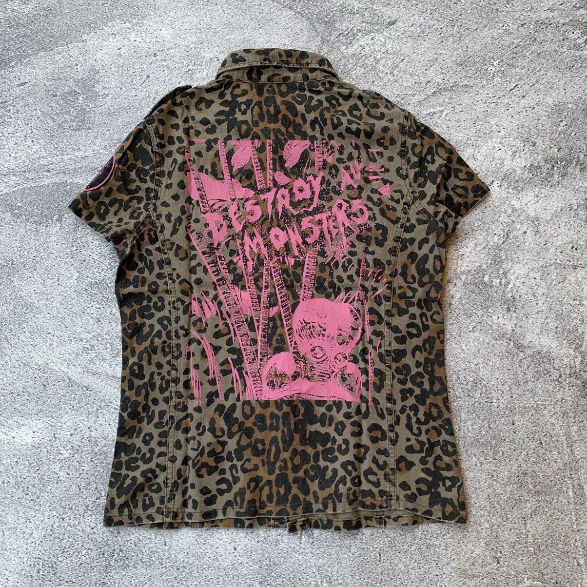 Hysteric Glamour Hysteric Glamour x Destroy All Monster Leopard Workshirt Size US S / EU 44-46 / 1 - 2 Thumbnail