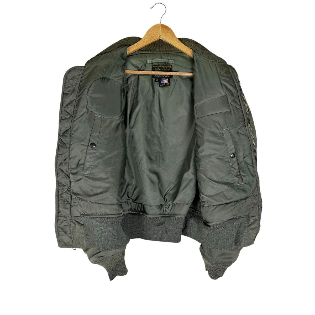 Avirex ☀️AVIREX LTD ANNIVERSARY MA -1 BOMBER JACKET Size US M / EU 48-50 / 2 - 12 Thumbnail