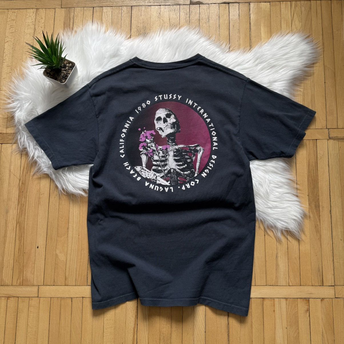 Stussy 📌 Vintage Stussy Dead Flowers Y2K T-Shirt Size US M / EU 48-50 / 2 - 9 Thumbnail