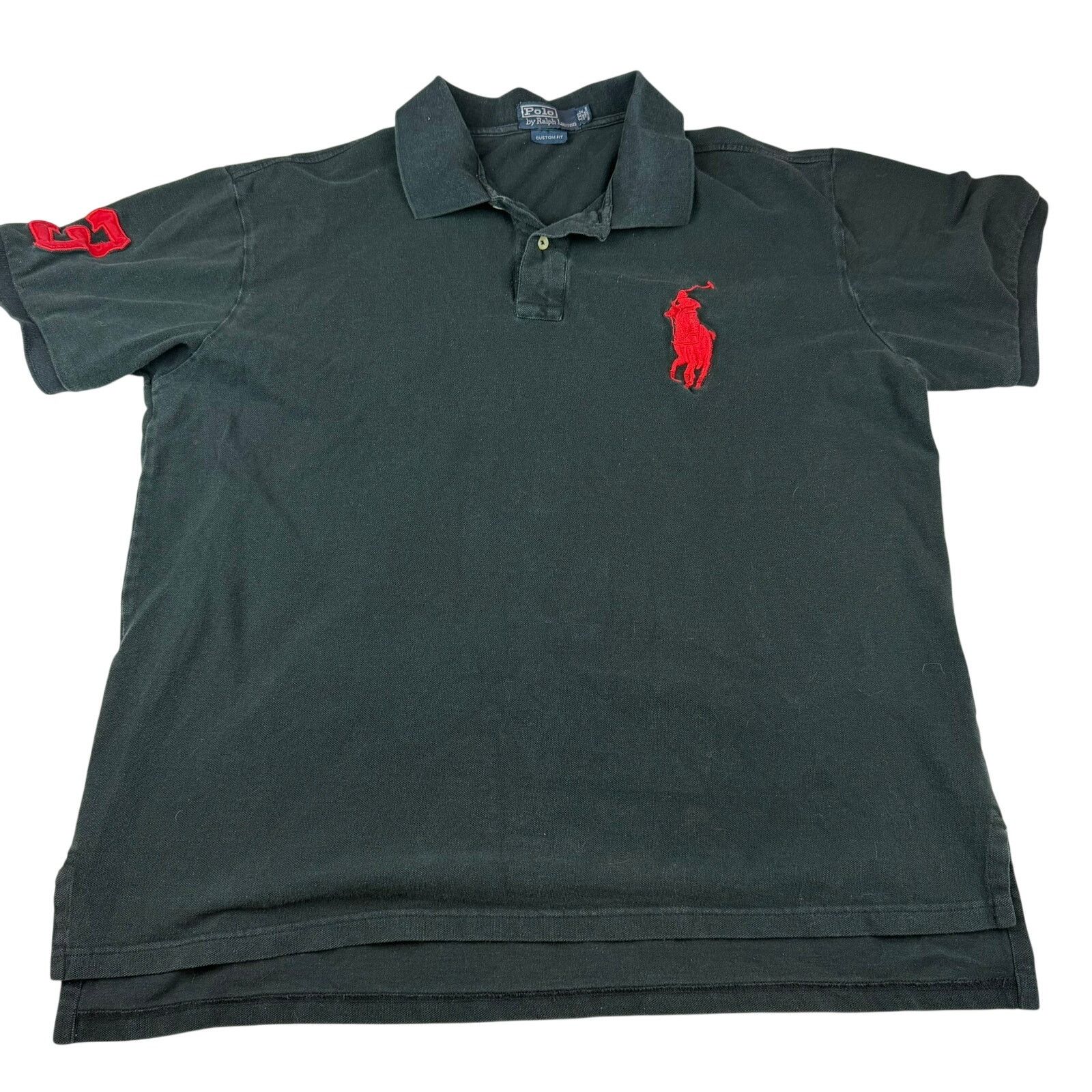 Polo Ralph Lauren Polo Ralph Lauren Custom Fit Polo Shirt XXL Size US XXL / EU 58 / 5 - 1 Thumbnail