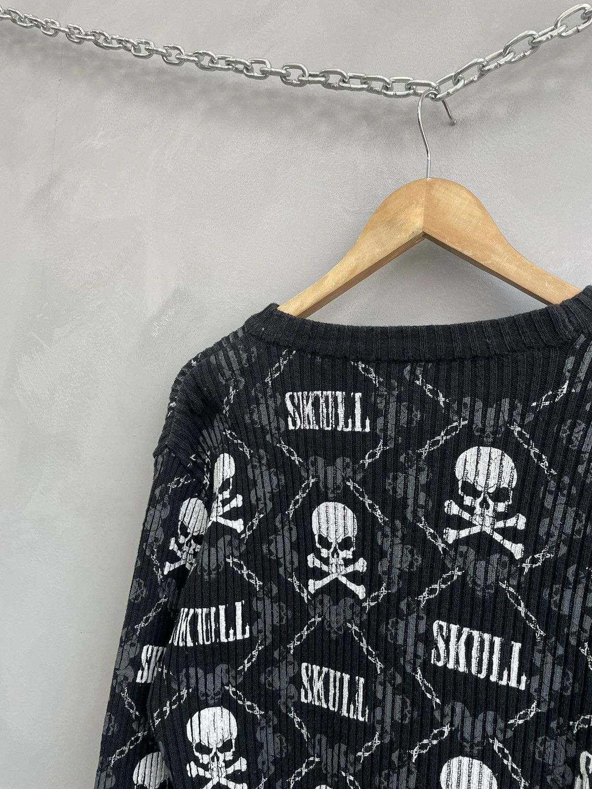 Diesel Vintage Diesel style skull sweater retro Size US M / EU 48-50 / 2 - 6 Thumbnail