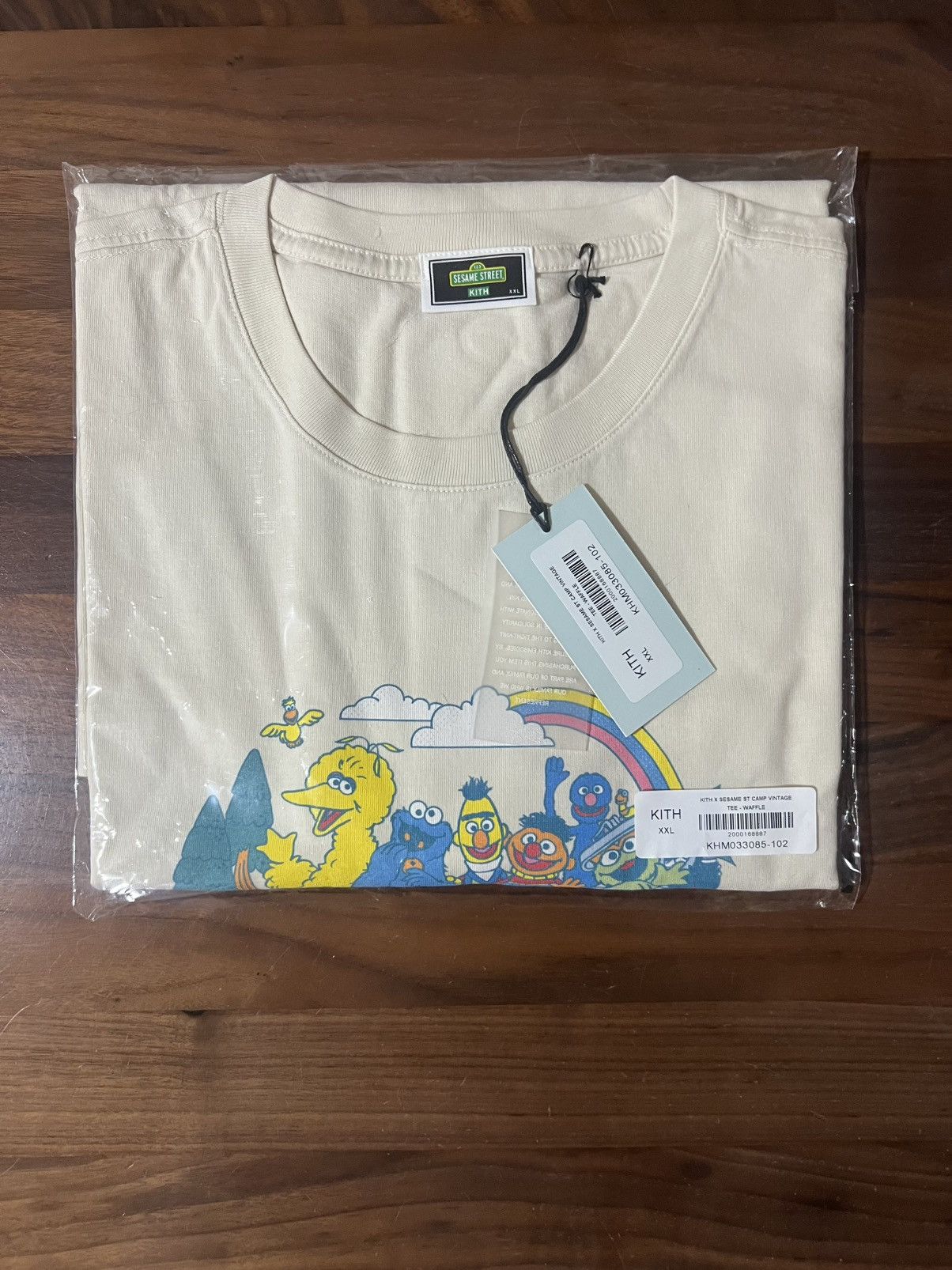 Kith Kith for Sesame Street Camp Vintage Tee in Waffle Size XXL Size US XXL / EU 58 / 5 - 5 Thumbnail