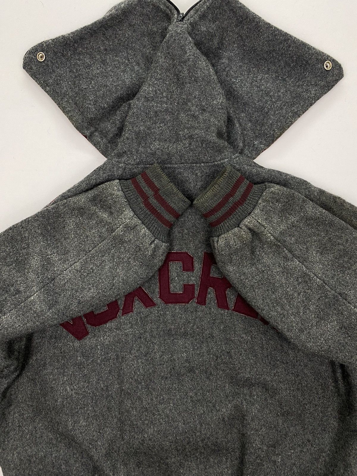 Vintage Vintage Vox Hooded Varsity Jacket Size US M / EU 48-50 / 2 - 12 Thumbnail