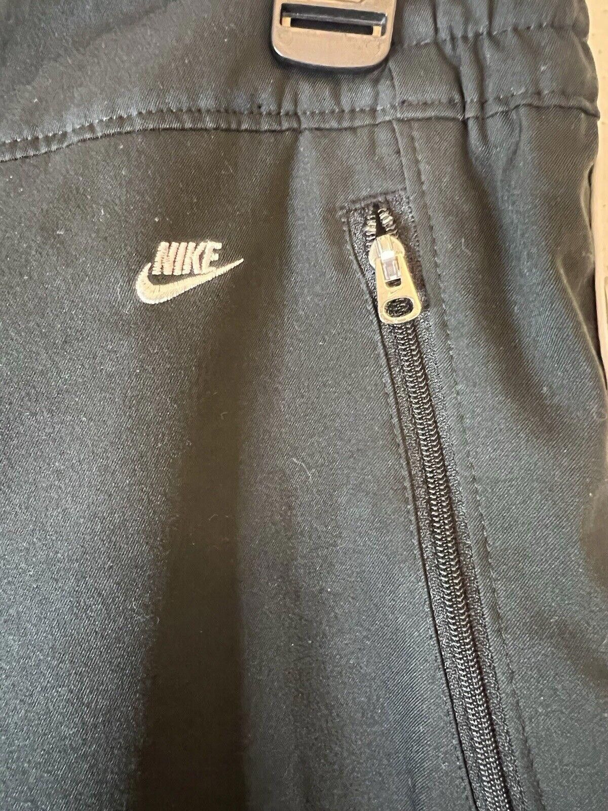 Nike Nike Women’s Black Knit Shorts Size M Side Stripe Pockets Size 32" / US 10 / IT 46 - 2 Thumbnail