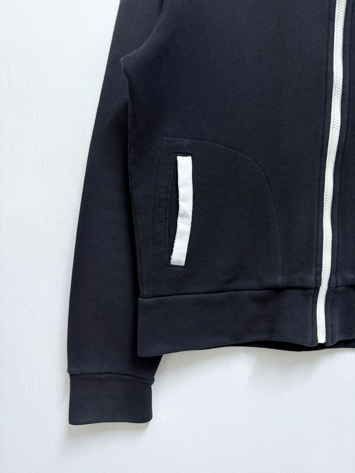 Courreges Vintage 90's Courreges 21 Black Hoodie Zipper Size M / US 6-8 / IT 42-44 - 7 Thumbnail