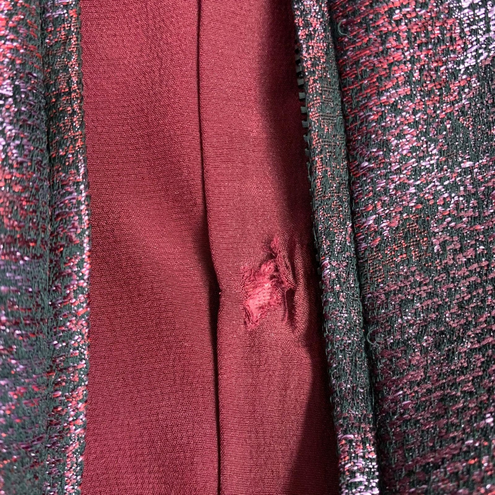 Burberry Prorsum Size M Burgundy Purple Polyester Sheath Cocktail Dress Size M / US 6-8 / IT 42-44 - 8 Thumbnail