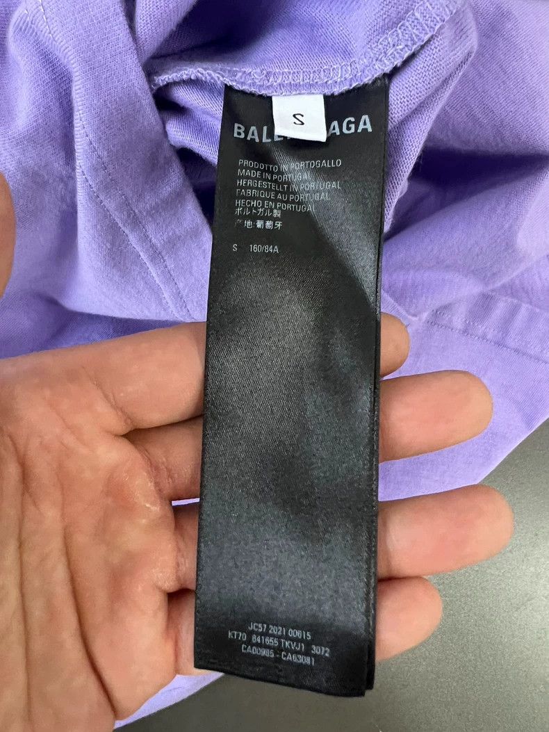 Balenciaga Balenciaga Cola Logo short sleeve T-shirt purple Size US S / EU 44-46 / 1 - 3 Thumbnail