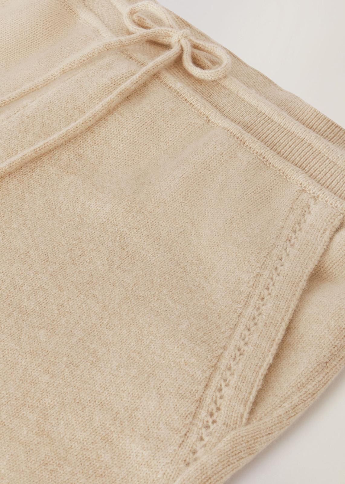 Loro Piana o1srvl11e1024 Cocooning Fine Ajour Short in Beige Size 30" / US 8 / IT 44 - 5 Thumbnail