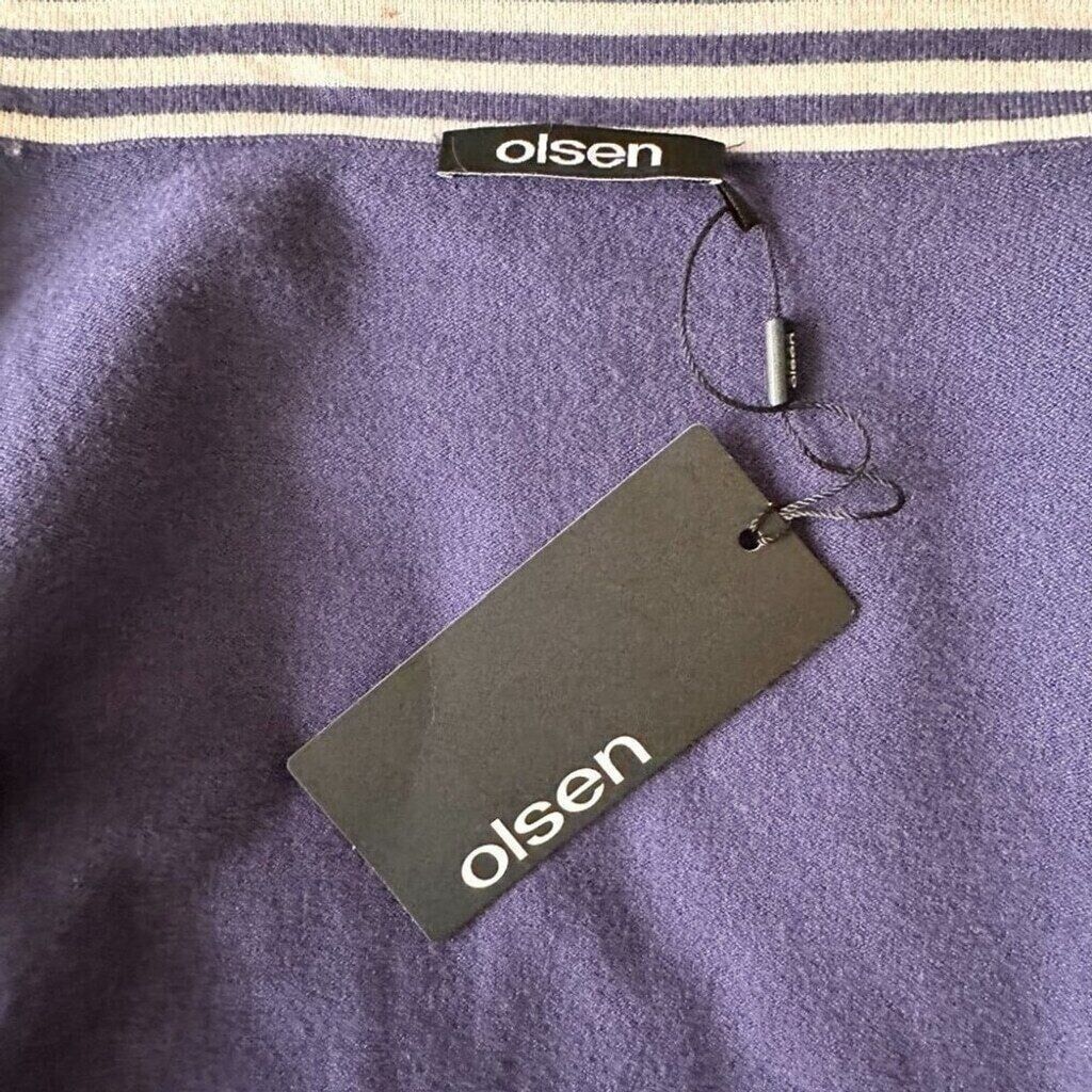 Other Olsen Women’s Snap Button Mock Neck Sweater Size 4 XS Blue Size XS / US 0-2 / IT 36-38 - 11 Thumbnail
