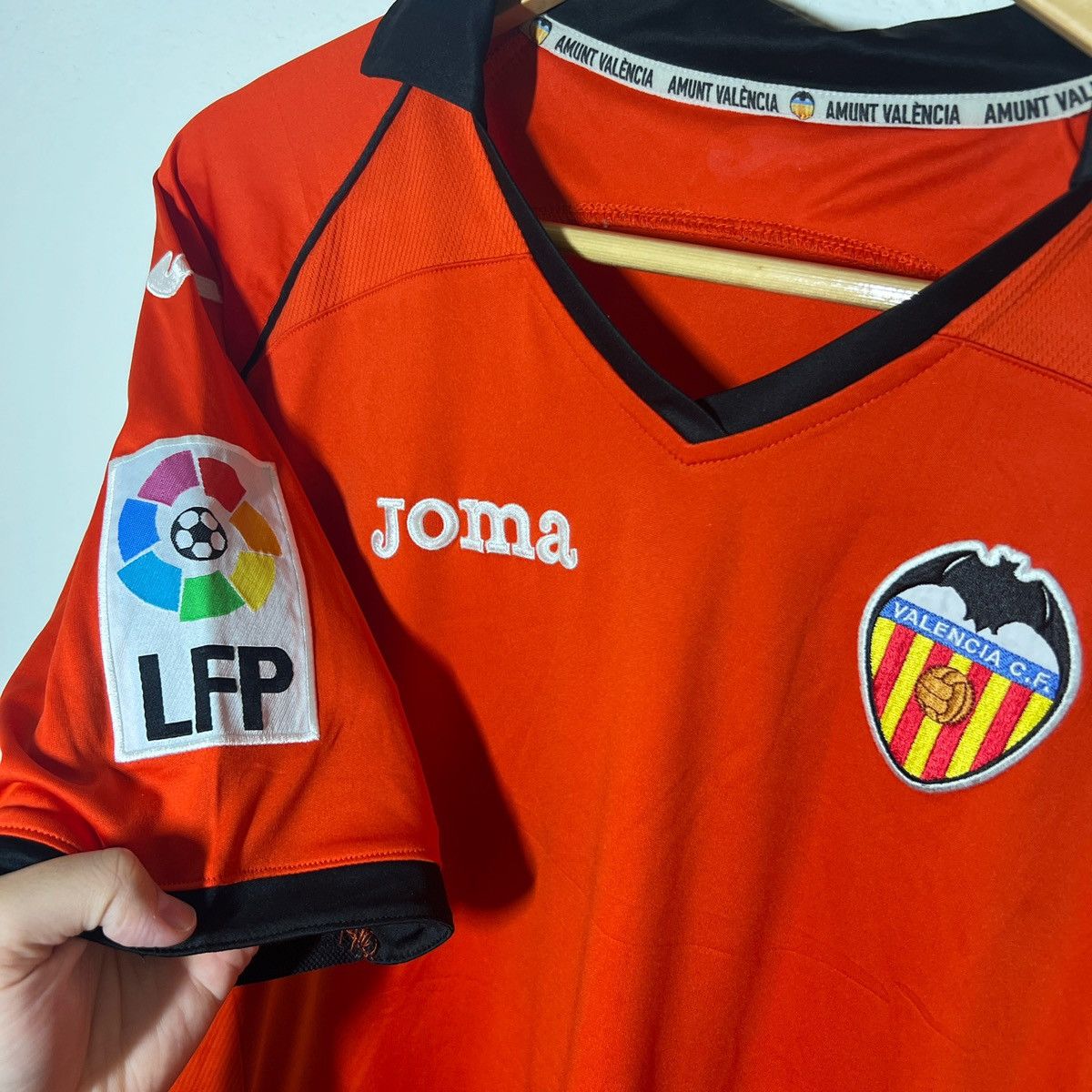 Joma Valencia Roberto Soldado 2011-2012 Third Jersey | Soccer Size US L / EU 52-54 / 3 - 3 Thumbnail