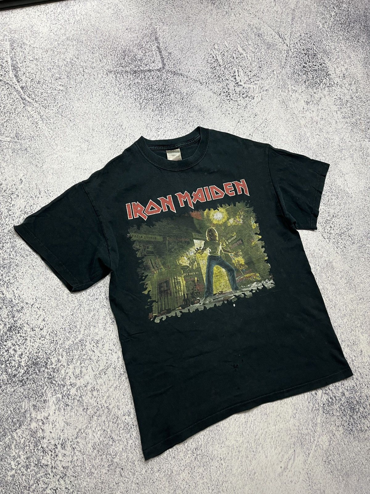 Band Tees × Iron Maiden × Vintage 2004 Vintage Iron Maiden "The Early Days" Rock Band Tee Size US M / EU 48-50 / 2 - 3 Thumbnail