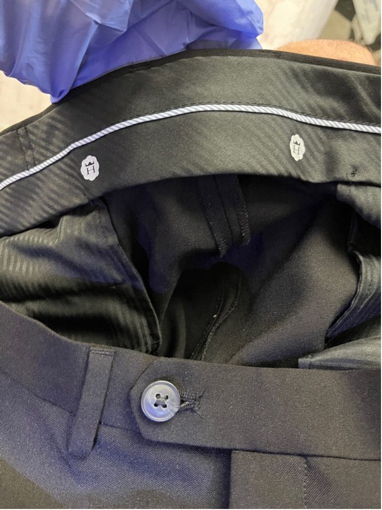 Haggar Men's Haggar Black Dress Pants Size 38x32 Size US 38 / EU 54 - 7 Thumbnail