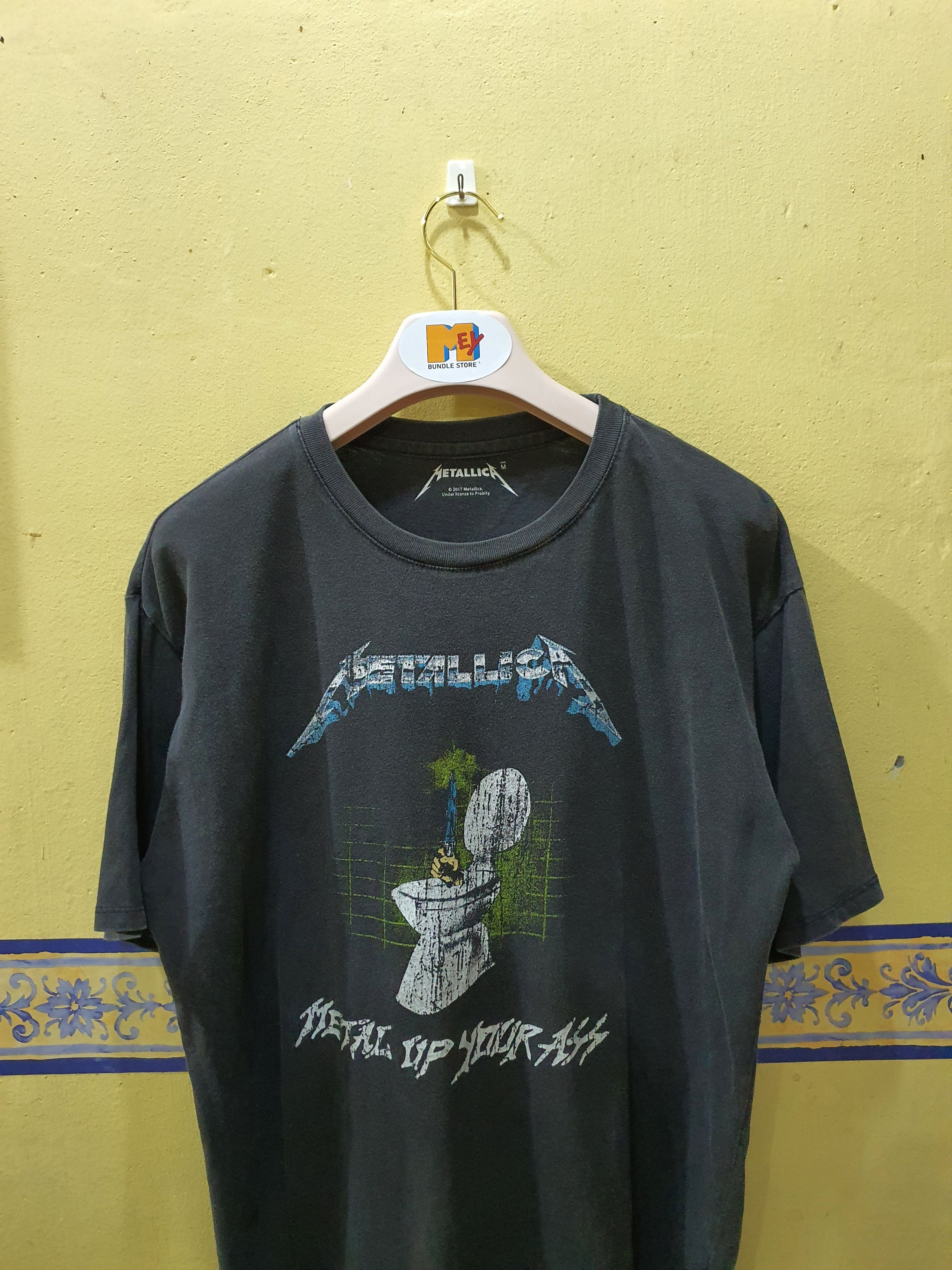 Band Tees Metallica "Metal Up Your Ass" t-shirt Size US M / EU 48-50 / 2 - 4 Thumbnail