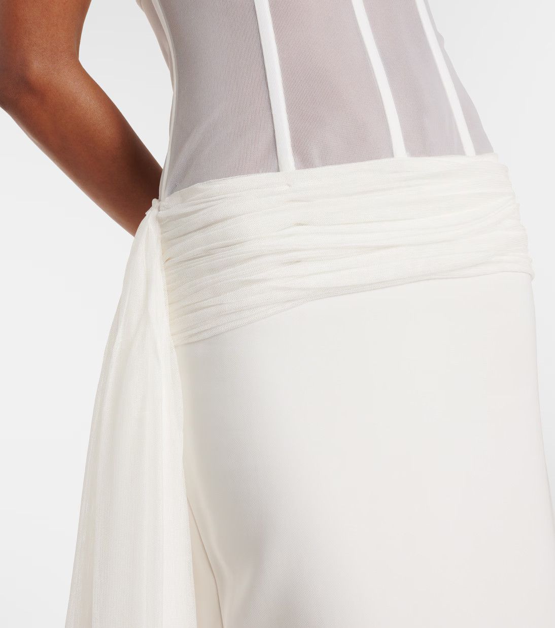 Christopher Esber Veiled Corset Dress Size XS / US 0-2 / IT 36-38 - 4 Thumbnail