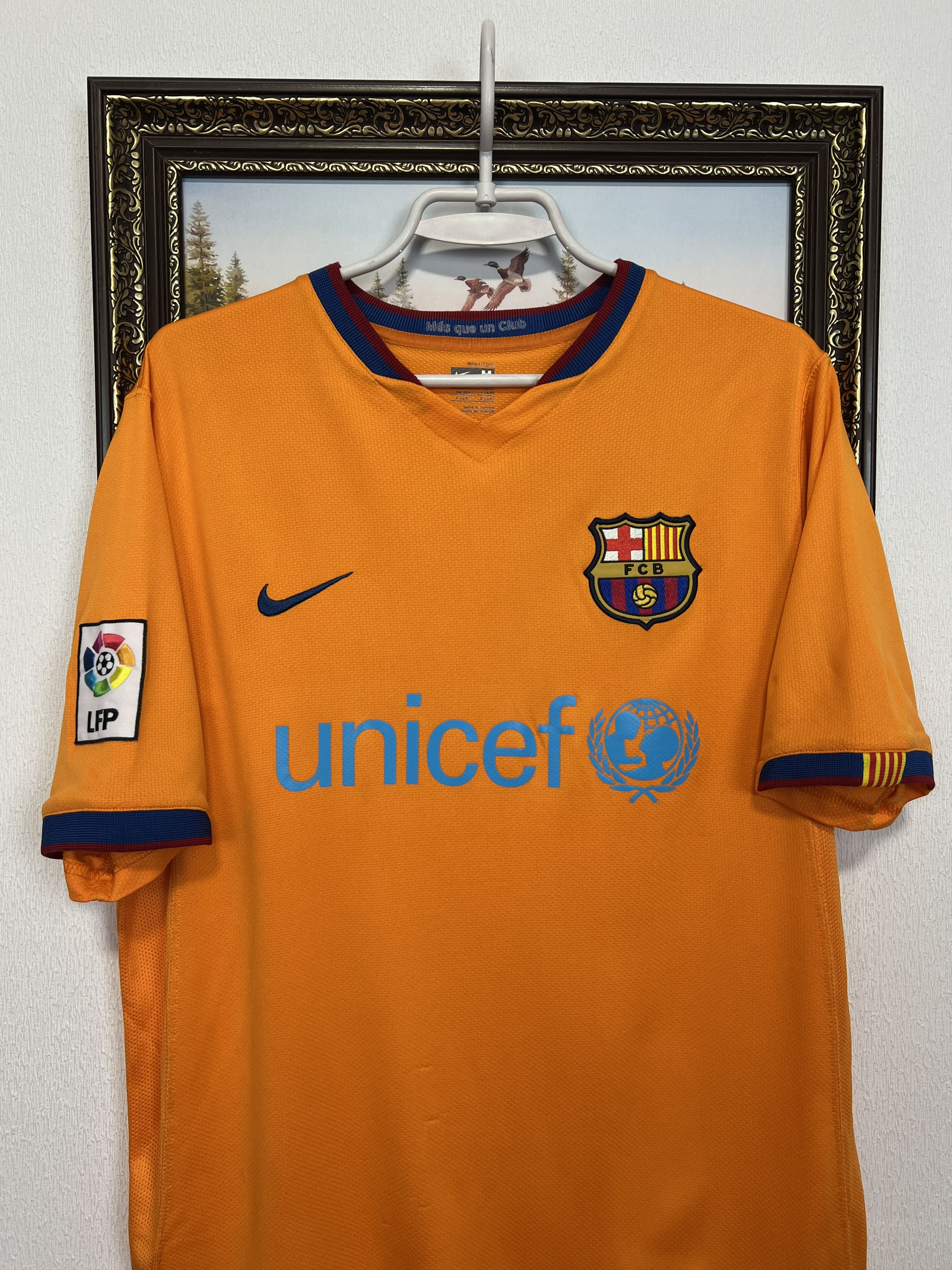 Nike Vintage Nike Barcelona Away Shirt Football Soccer Jersey Size US M / EU 48-50 / 2 - 2 Thumbnail