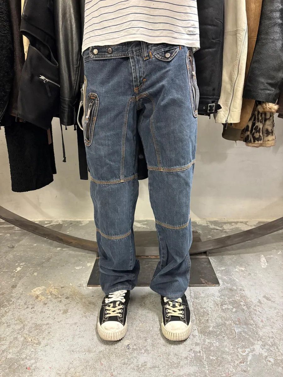 Dolce & Gabbana AW2004 Dolce & Gabbana Utility Blue Denim Jeans Size US 32 / EU 48 - 3 Thumbnail
