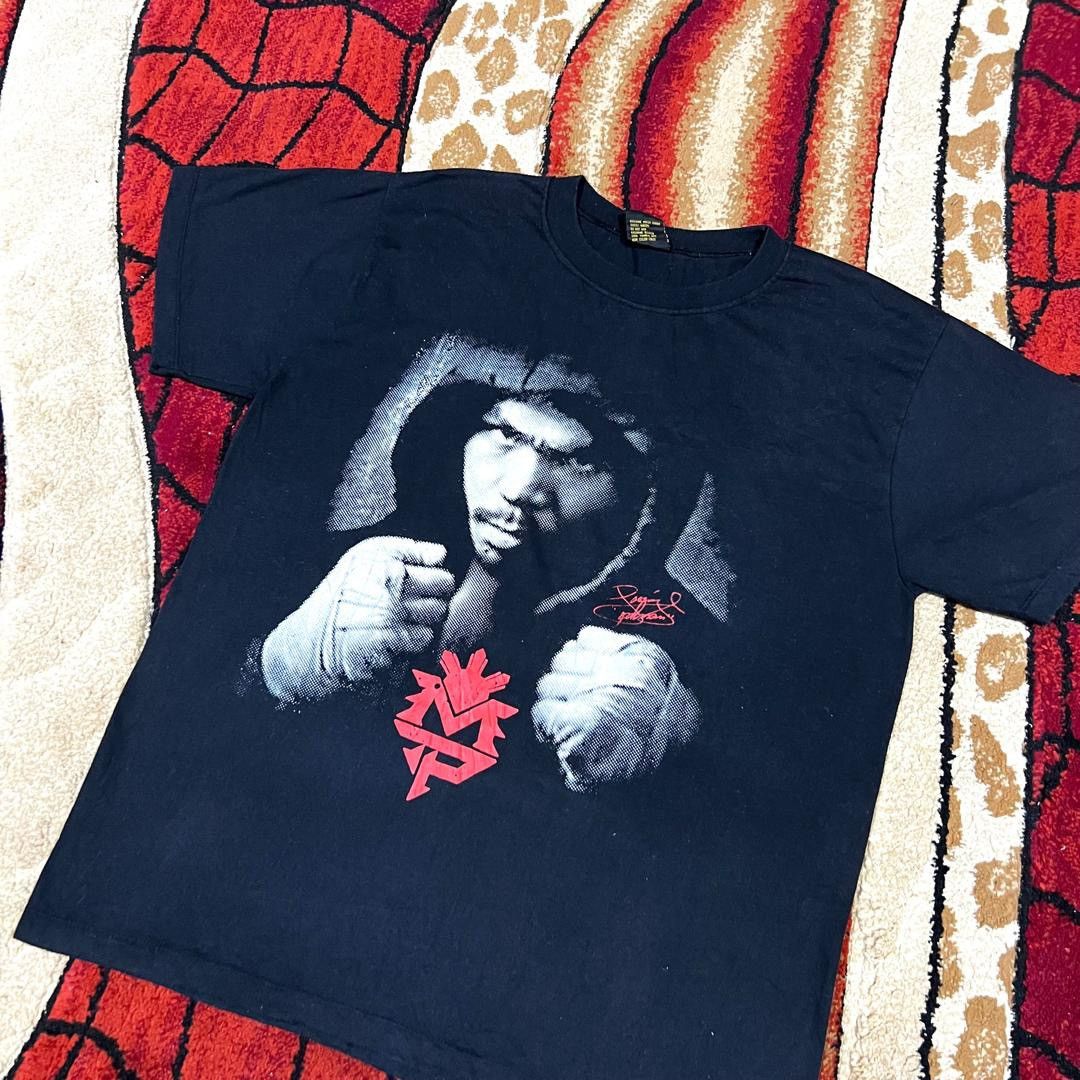 Vintage Vintage Manny Pacquiao Boxing Legend Rare T Shirt Size US L / EU 52-54 / 3 - 1 Thumbnail