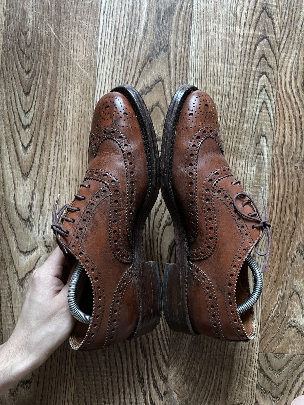 Grenson Grenson Design benchmade Oxford Brogues leather Shoes Size US 7.5 / EU 40-41 - 7 Thumbnail