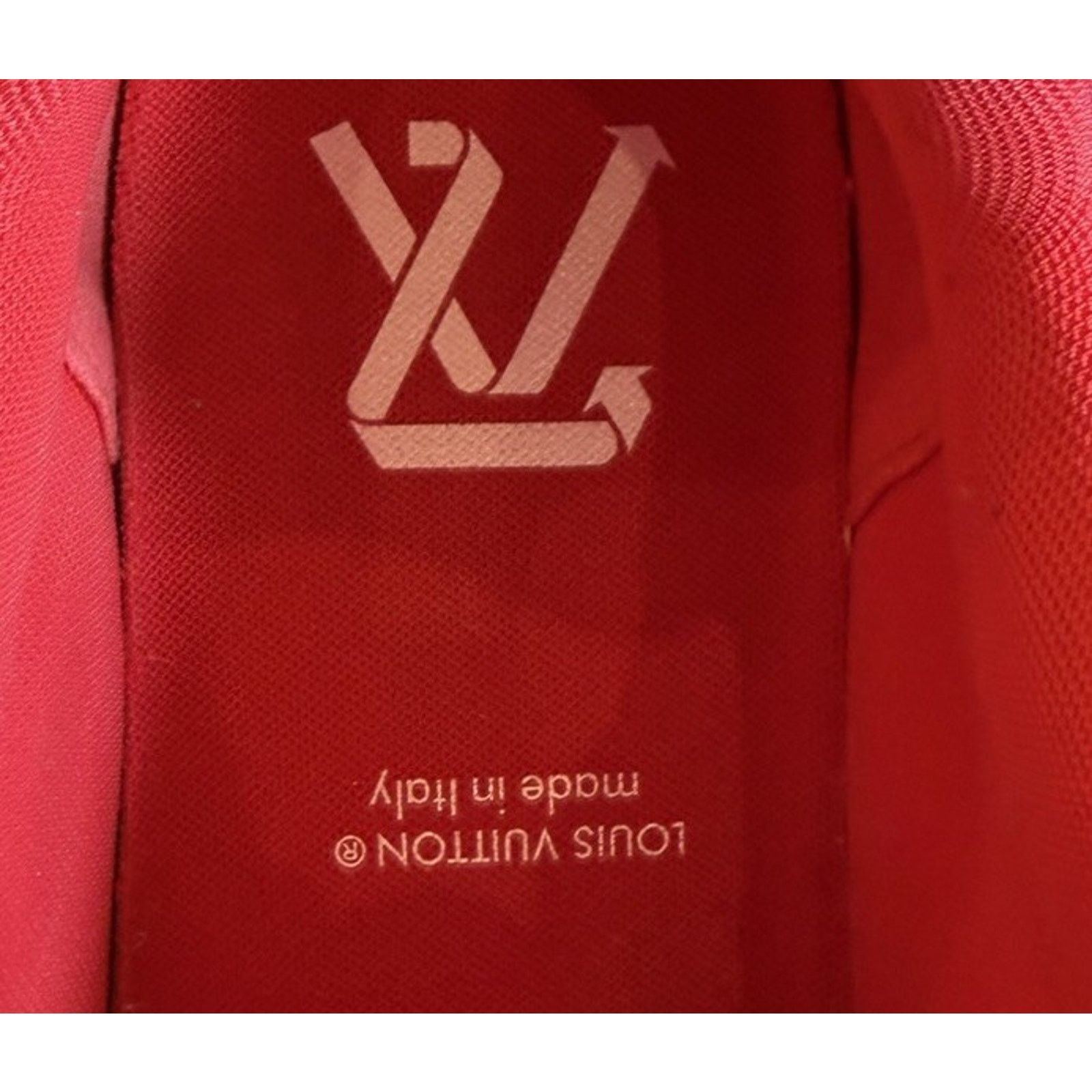 Louis Vuitton Size 9.5LV/10.5US - Louis Vuitton White Red Trainers Size US 10.5 / EU 43-44 - 7 Thumbnail