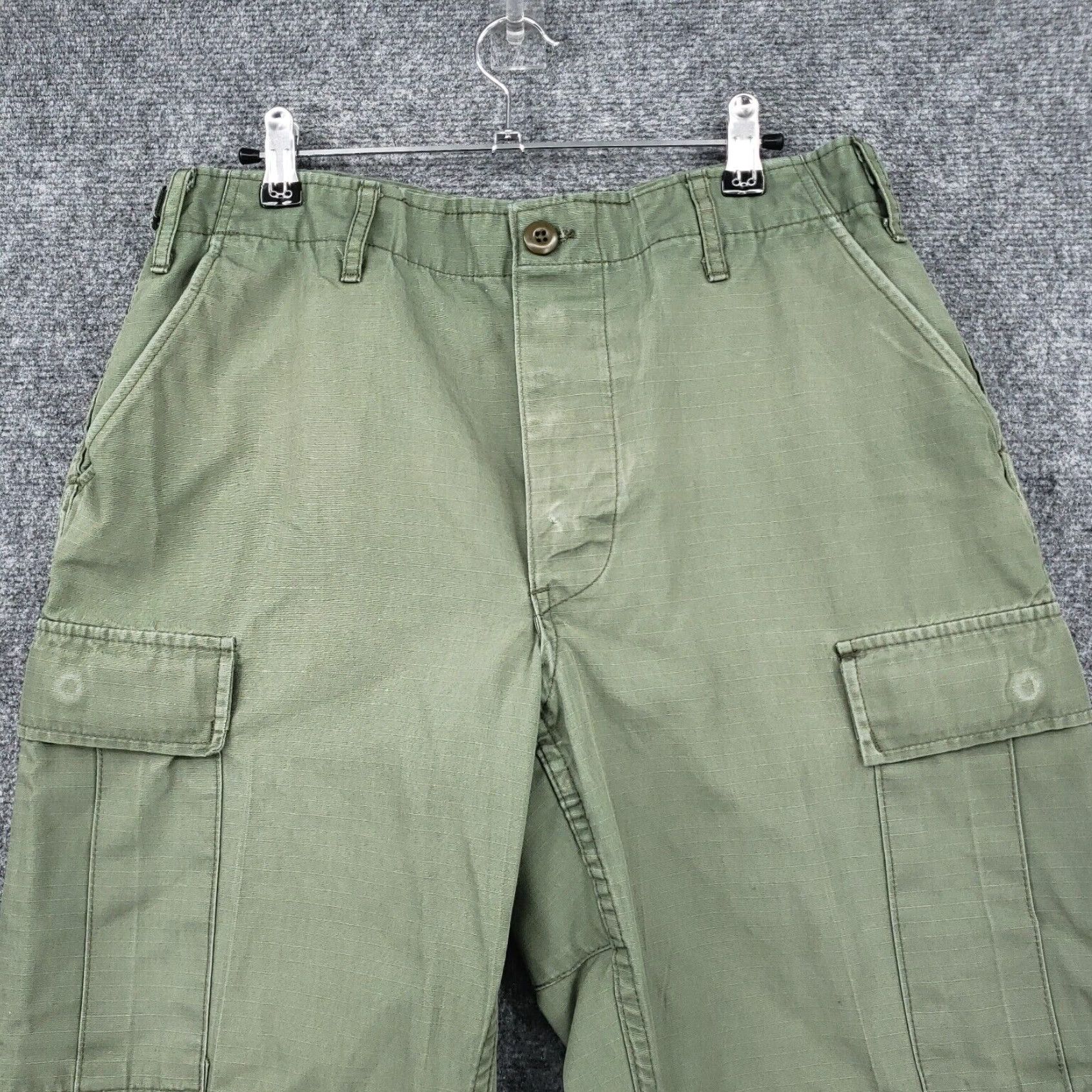 Vintage Tru Spec Mens Cargo Straight Leg Button Fly Utility Pants Size US 31 - 3 Thumbnail