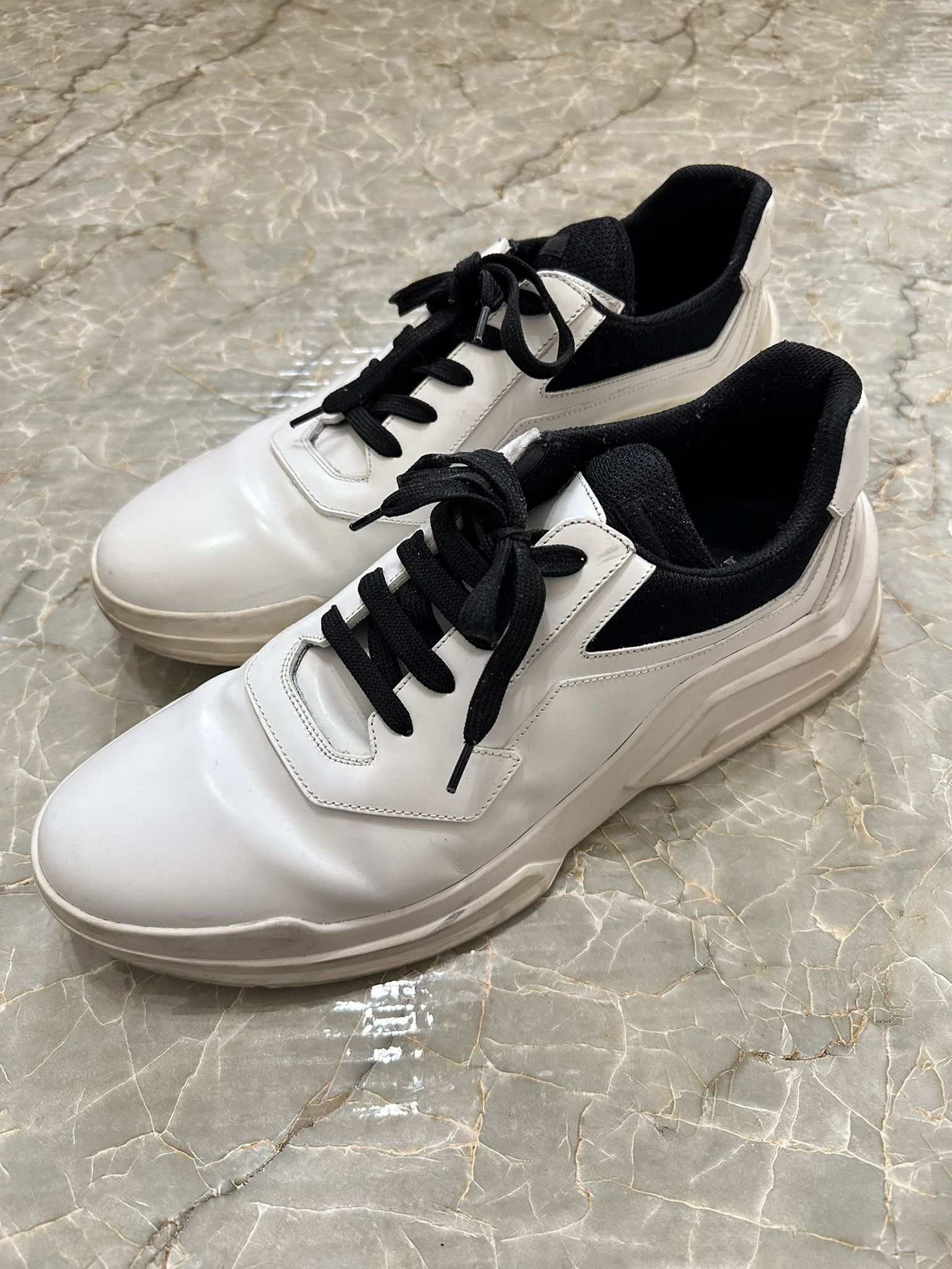 Prada Spazzolato Runway Sneakers Size US 10 / EU 43 - 3 Thumbnail