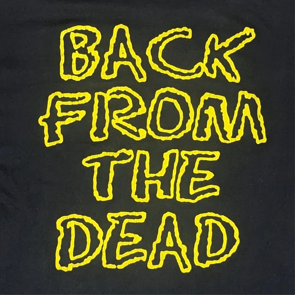 Other Vintage 90s Obituary Back From The Dead XL Blue Grape Size US XL / EU 56 / 4 - 4 Thumbnail