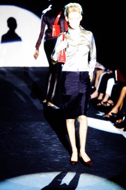 Gucci by Tom Ford SS1998 Runway Silk Blouse.