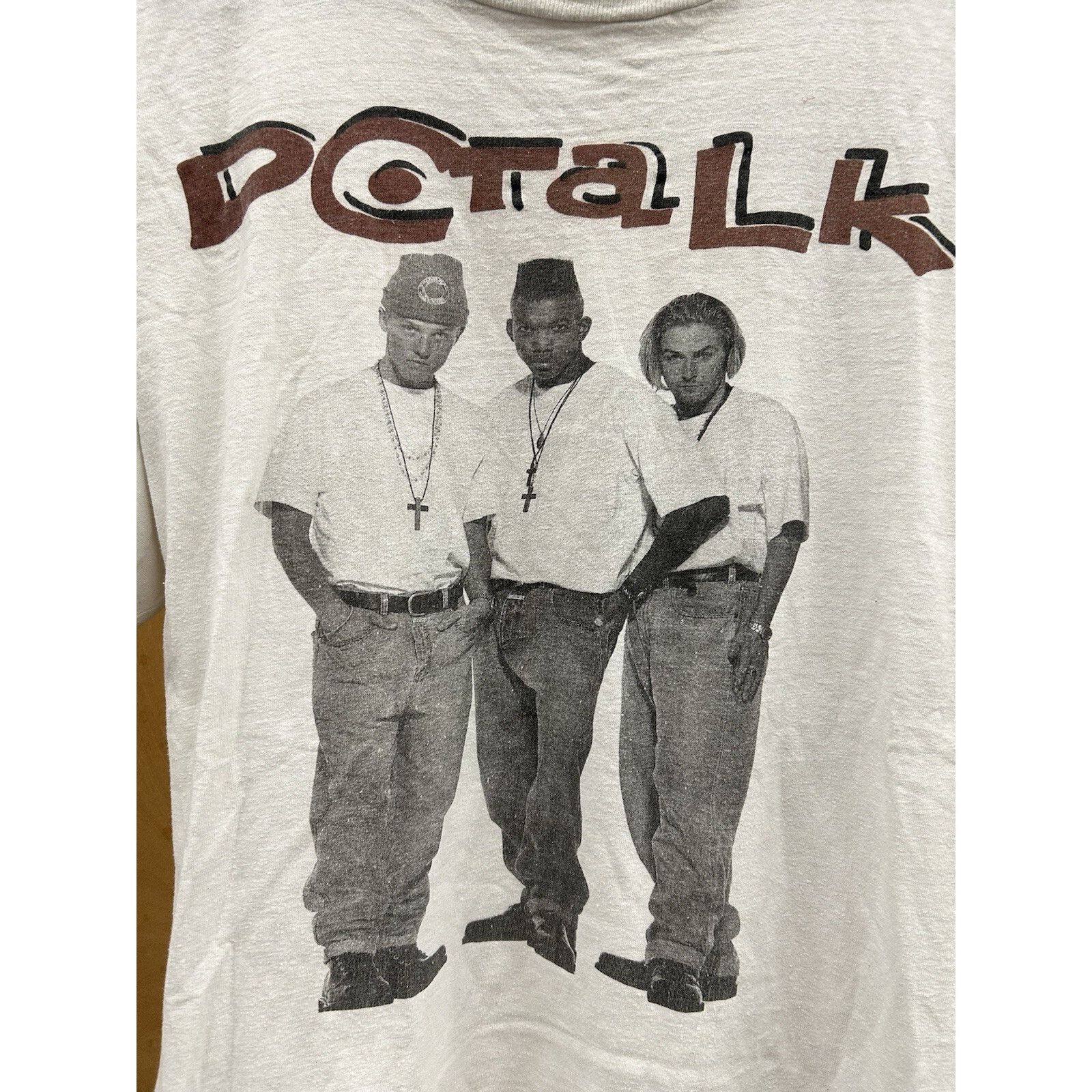 Vintage VTG 1993 DC Talk Free At Last Tour Shirt Size XL Rap Hip Hop Size US XL / EU 56 / 4 - 3 Thumbnail