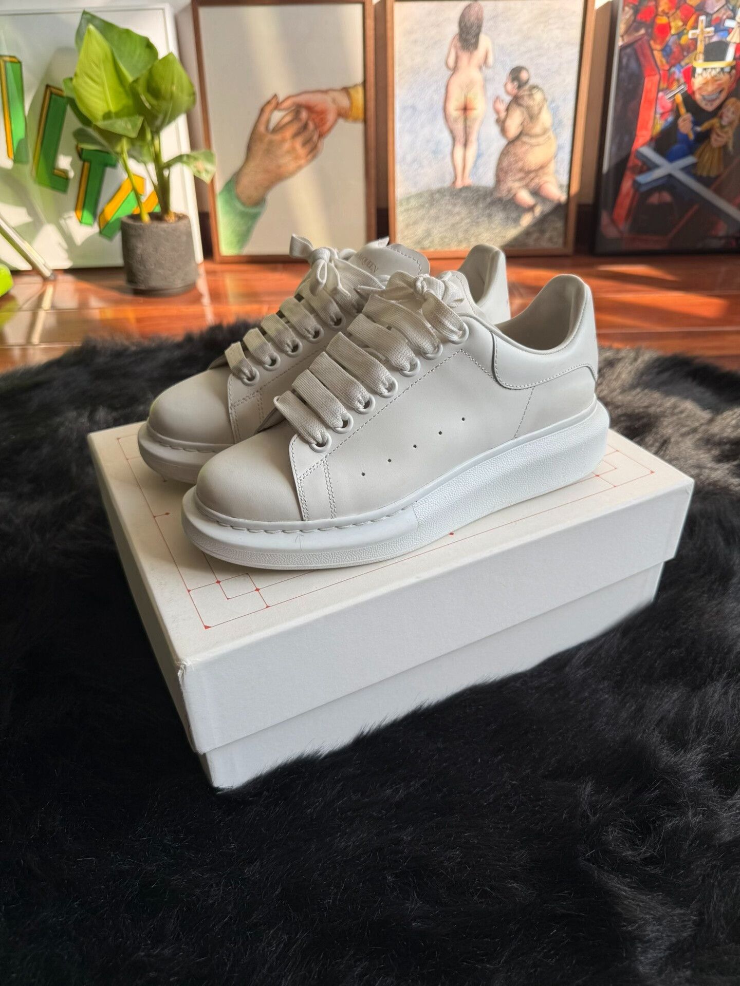 Alexander McQueen Alexander McQueen Platform Sneakers Size 37.5 Size US 6.5 / IT 36.5 - 1 Thumbnail
