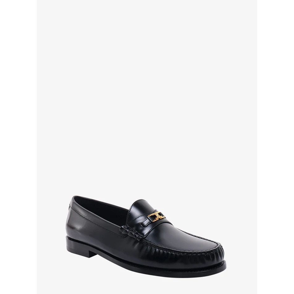 Celine CELINE Luco Triomphe $1050 Black Loafers New & Authentic (Me Size US 9.5 / EU 42-43 - 5 Thumbnail