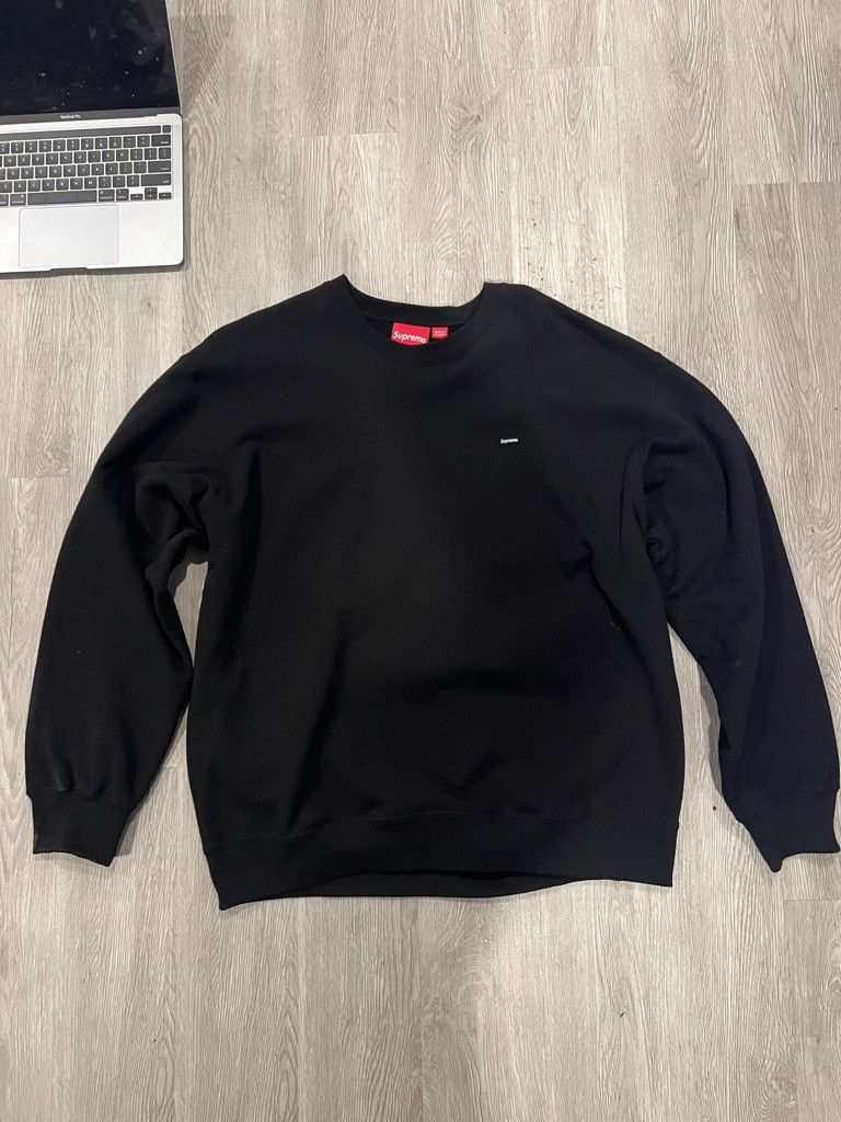 Supreme Small Box Supreme Pique Crewneck Box Logo Crewneck Small