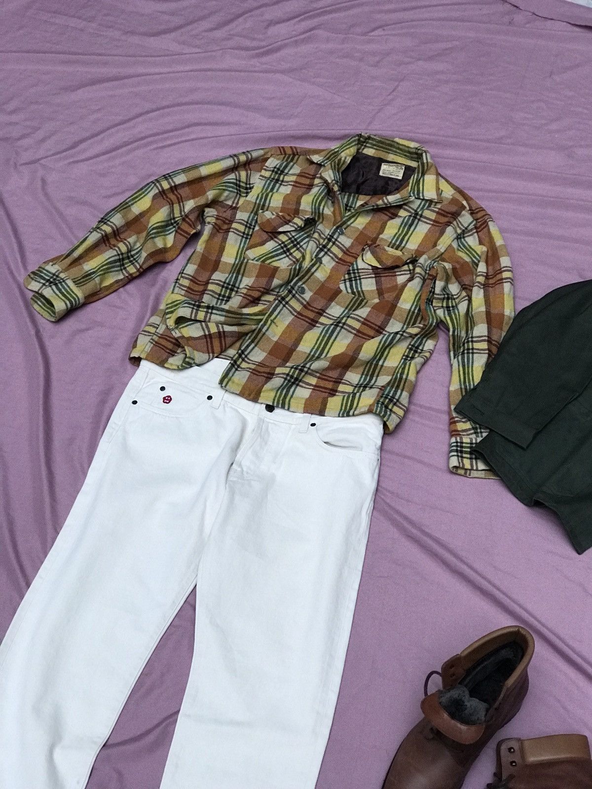 Other MADE JAPAN 95% WOOL FLANNEL SHIRT Size US M / EU 48-50 / 2 - 3 Thumbnail
