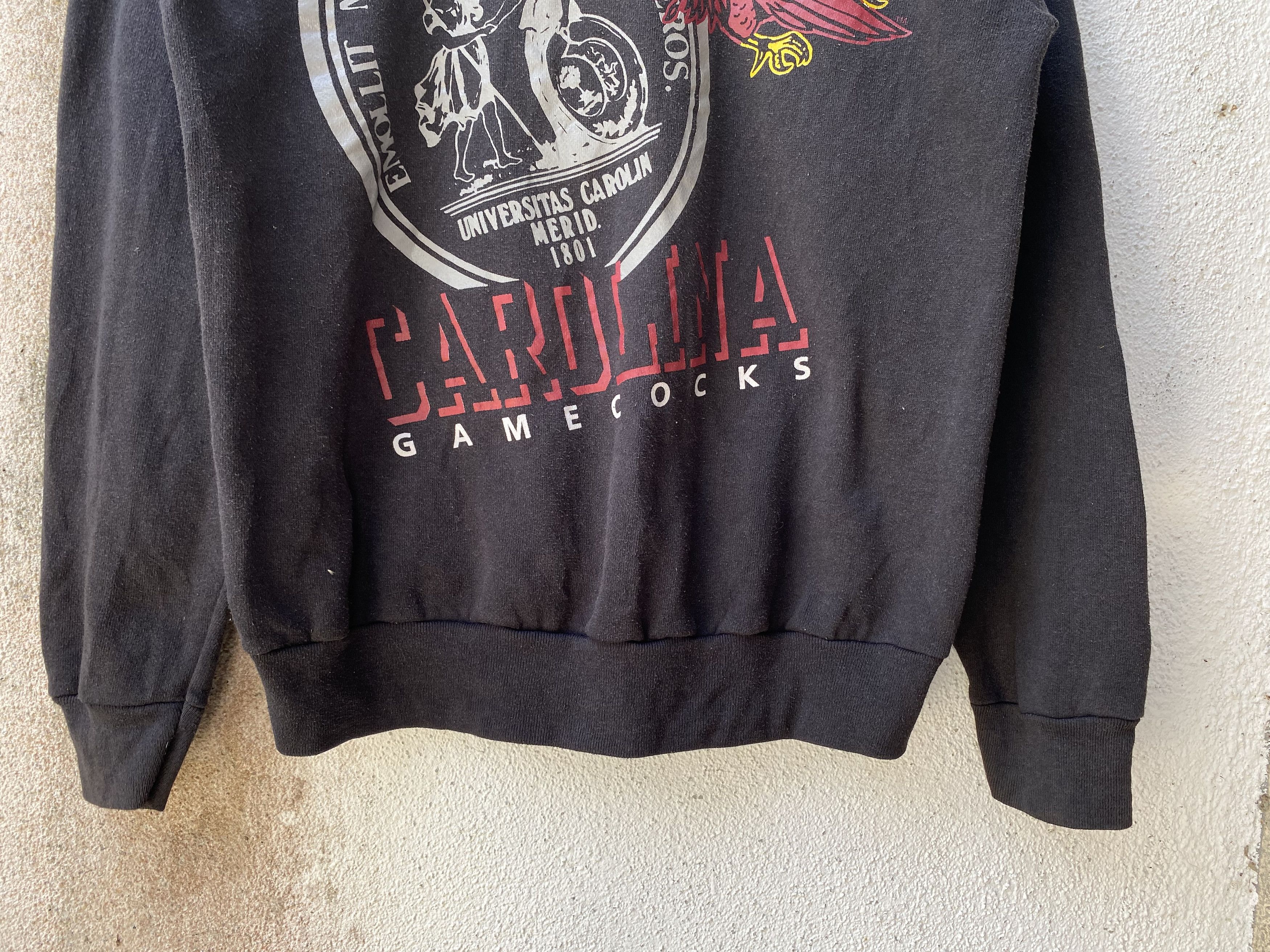 Vintage Vintage University Carolina Gamecock Pullover Sweatshirt Size US L / EU 52-54 / 3 - 4 Thumbnail