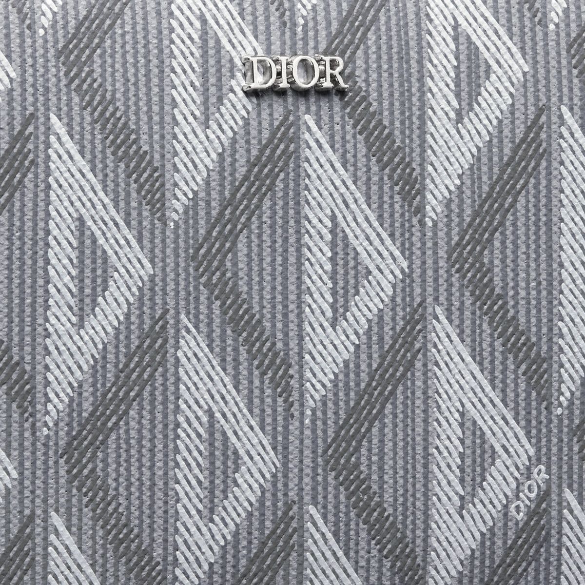 Dior o1bcso1str0226 Size:OS/ Zipped Long Wallet in Grey Size ONE SIZE - 5 Thumbnail