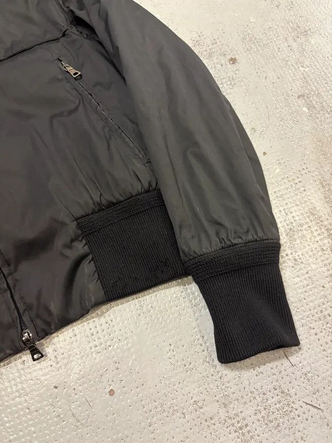 Prada 2000s Prada Black Classy Nylon Jacket Size XS / US 0-2 / IT 36-38 - 8 Thumbnail