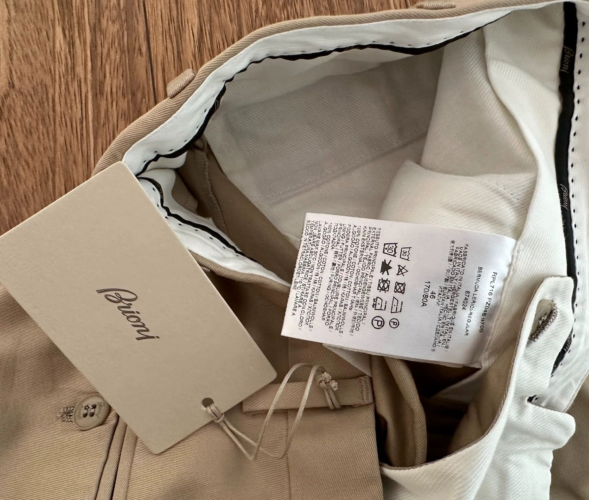 Brioni Brioni Tailored Shorts Italy 46 New Size US 30 / EU 46 - 3 Thumbnail