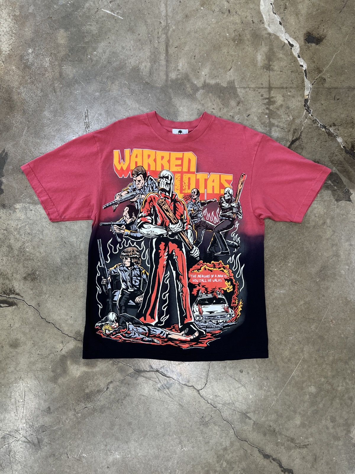 Warren Lotas Warren Lotas Measure of a Man Tee Red Sz. XL Size US XL / EU 56 / 4 - 2 Thumbnail