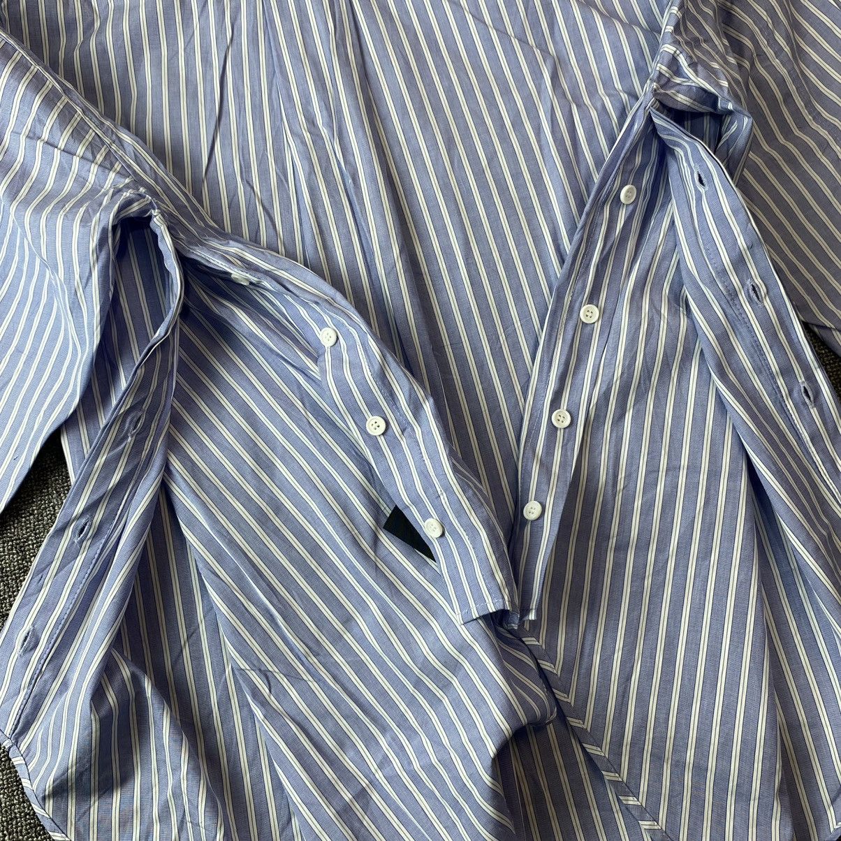 Juun.J Rare Juun.J striped Button up Shirt Size US L / EU 52-54 / 3 - 5 Thumbnail