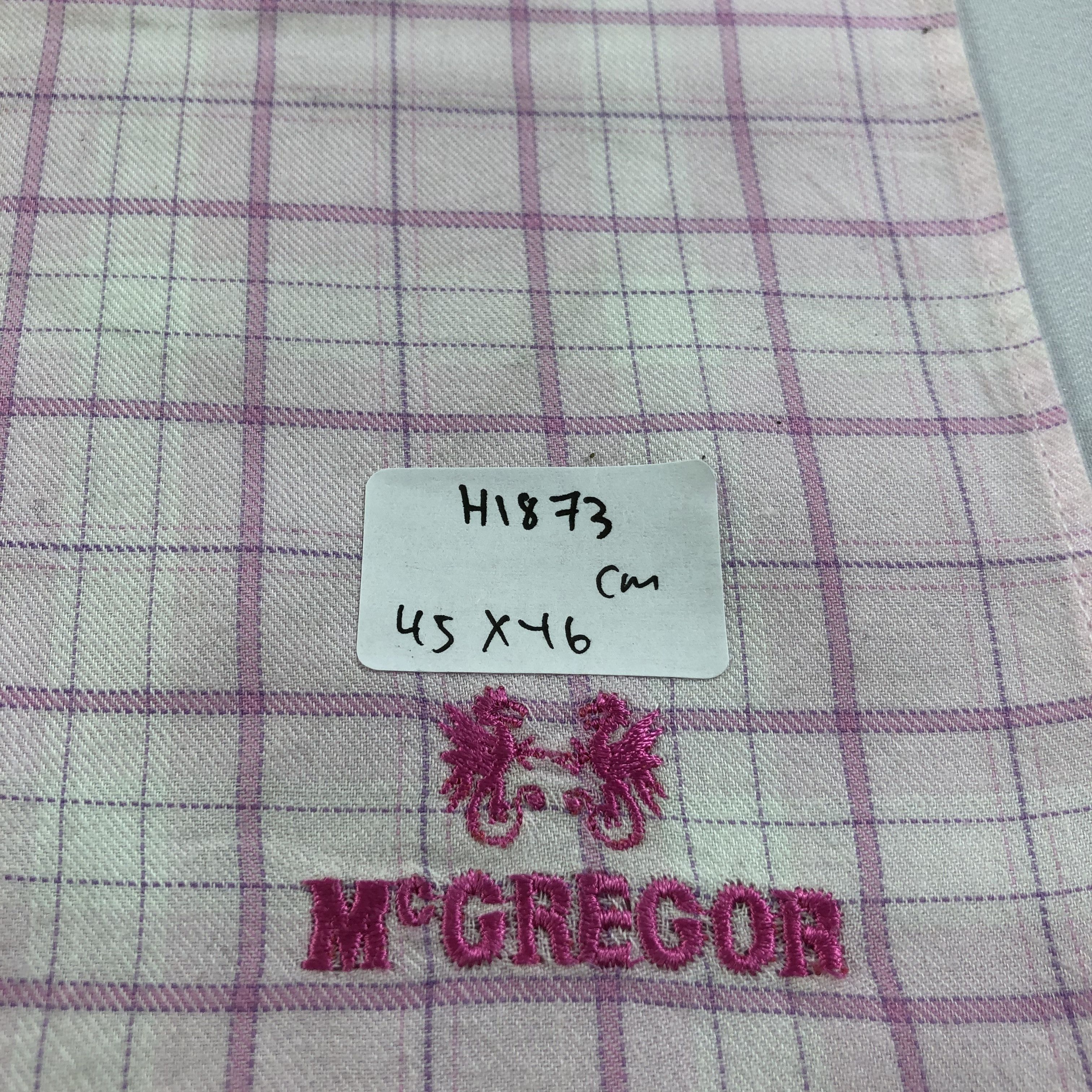 McGregor × Vintage McGregor Pink Handkerchief Neckerchief Bandana H1873 Size ONE SIZE - 8 Thumbnail