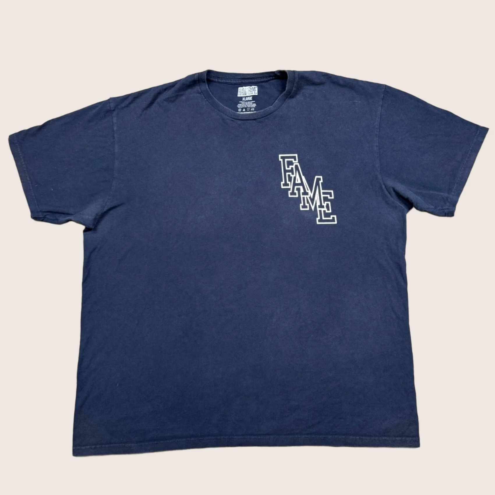 Vintage Hall Of Fame Men's Shirt XL Blue Short Sleeve Graphic Tee Casual Streetwear Shirt Size US XL / EU 56 / 4 - 1 Thumbnail