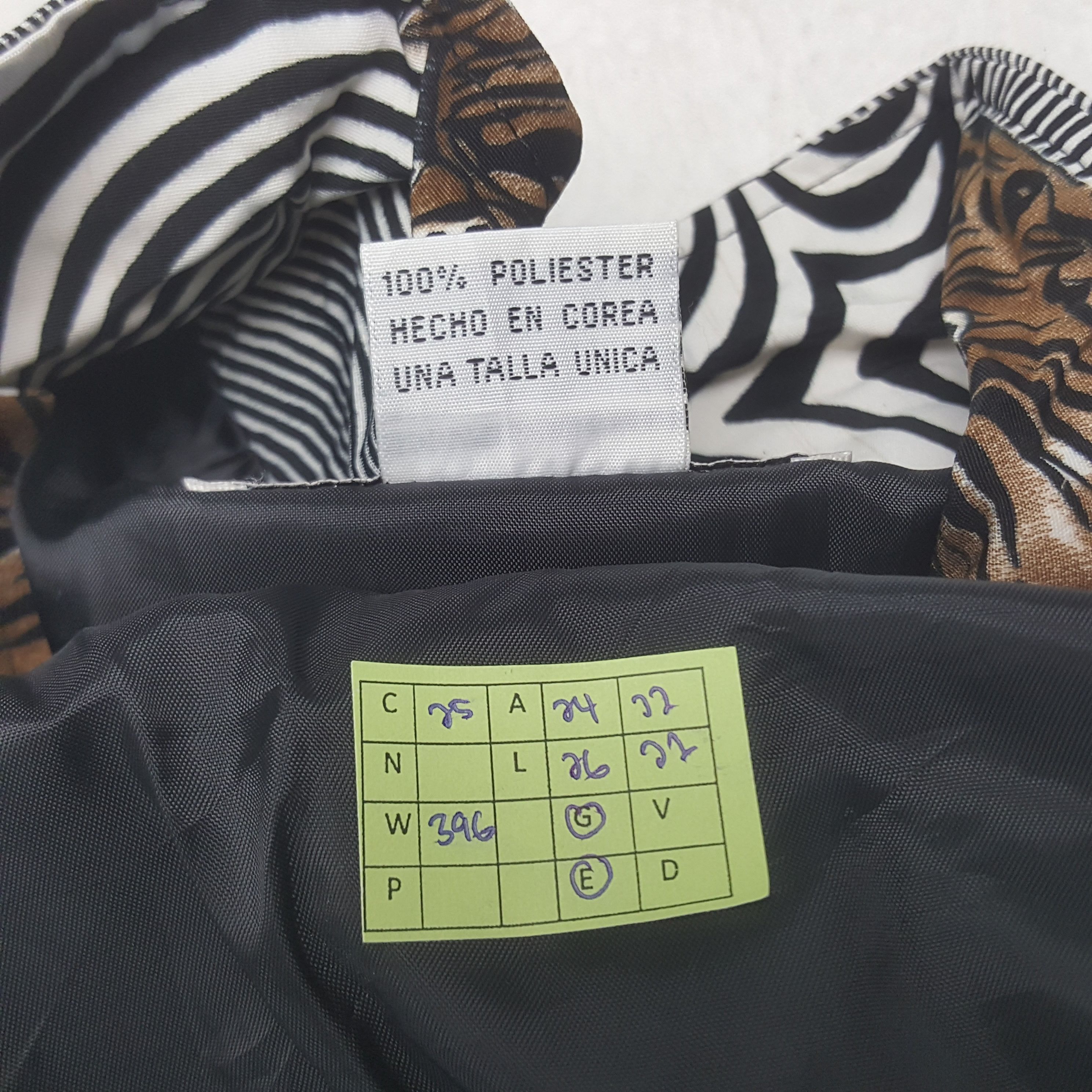 Vintage Vintage Valentina Zebra Zipper Designer Jacket RR25 Size US L / EU 52-54 / 3 - 7 Thumbnail