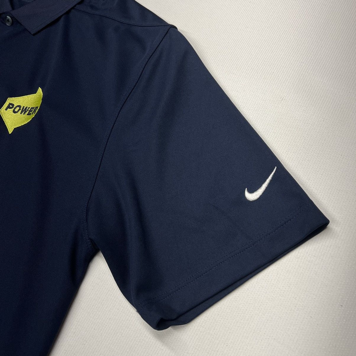 Nike Nike Polo Shirt Blue Golf Embroidered Power Logo Athletic Size US M / EU 48-50 / 2 - 6 Thumbnail