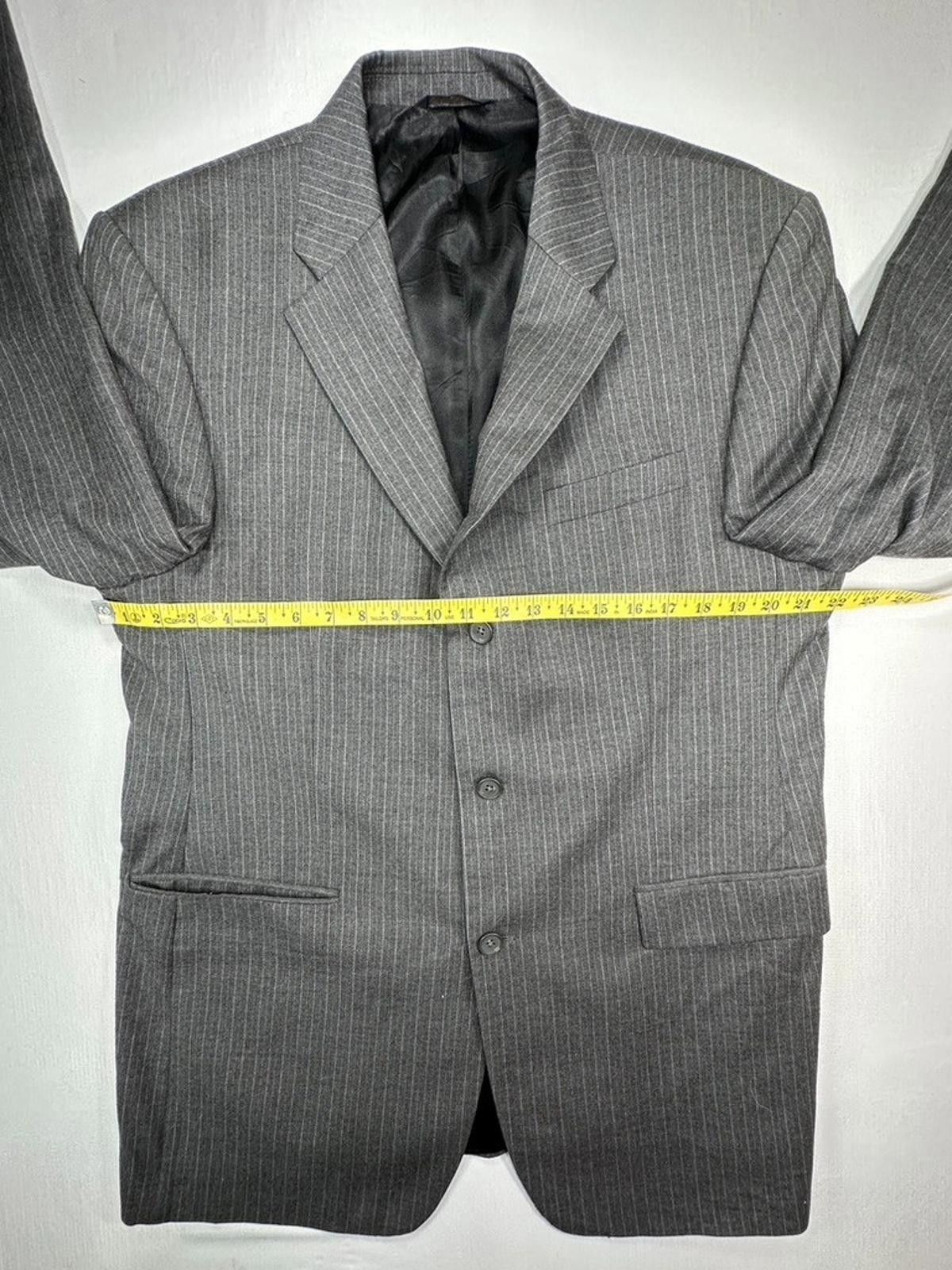 Banana Republic Banana Republic Vintage Wool/Cashmere Modern Jacket Gray 44R Size 44R - 2 Thumbnail
